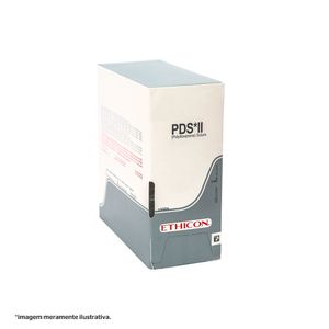 Fio de sutura PDS®  II Incolor 45cm 3-0 Ag. 19 mm 3/8