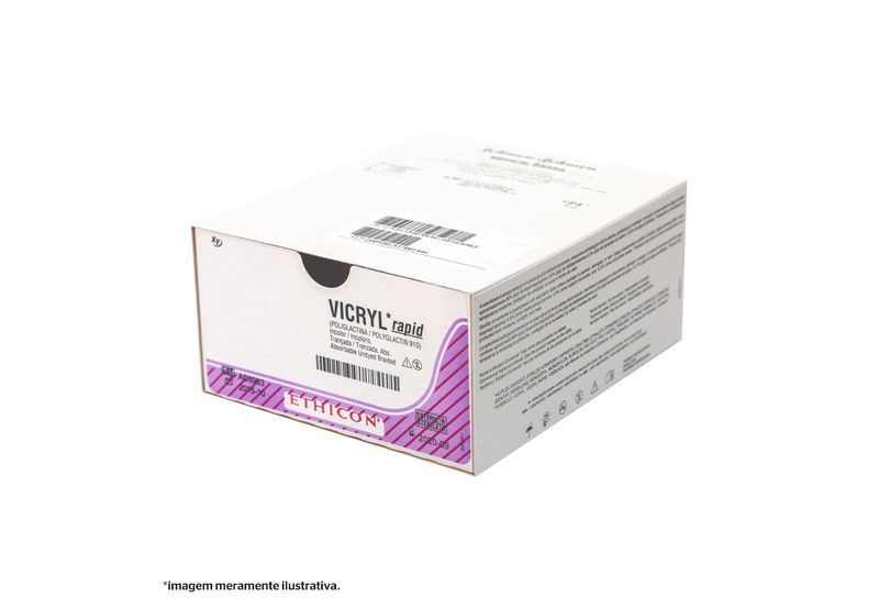 VR9911G-Fio-de-sutura-VICRYL®-Incolor-Rap.Absorcao-45cm-4-0-Ag.-16-mm-12