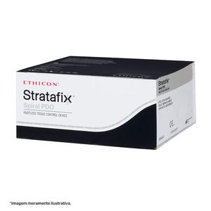 Fio de sutura Stratafix PDO Bi-direcional Violeta 14 x 14cm 0 Ag. 36,4 mm 1/2